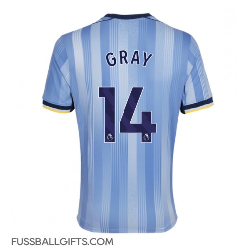 Tottenham Hotspur Archie Gray #14 Fußballbekleidung Auswärtstrikot 2024-25 Kurzarm